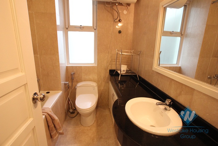 Nice apartment with full furniture available for rent in Ciputra, Hanoi.